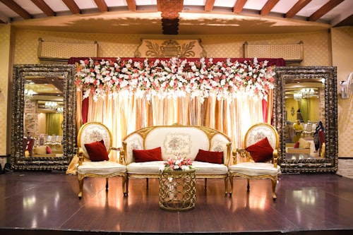Wedding décor detail
