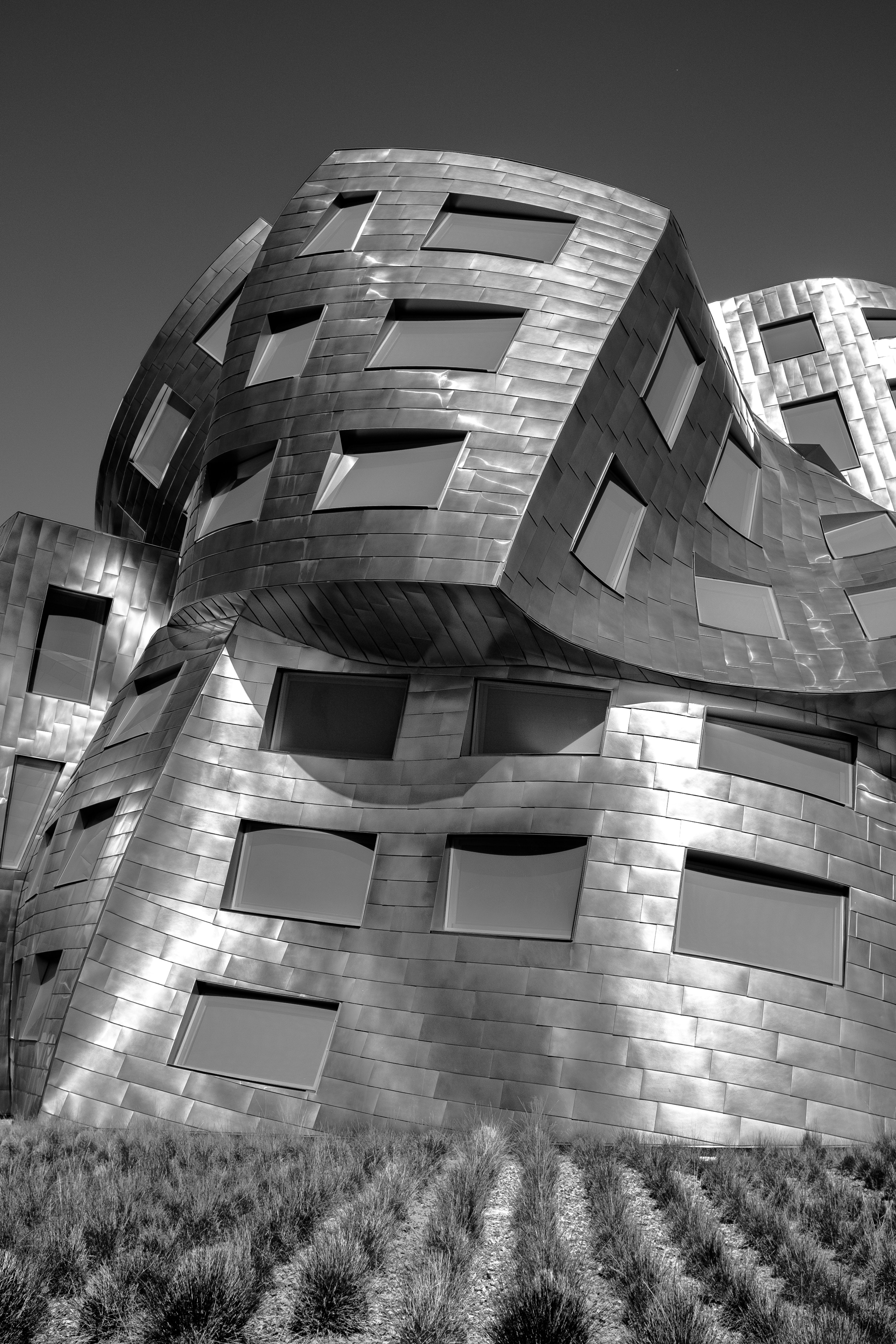 Amazing architecture of the Lou Ruvo Centre in Las Vegas, Nevada.