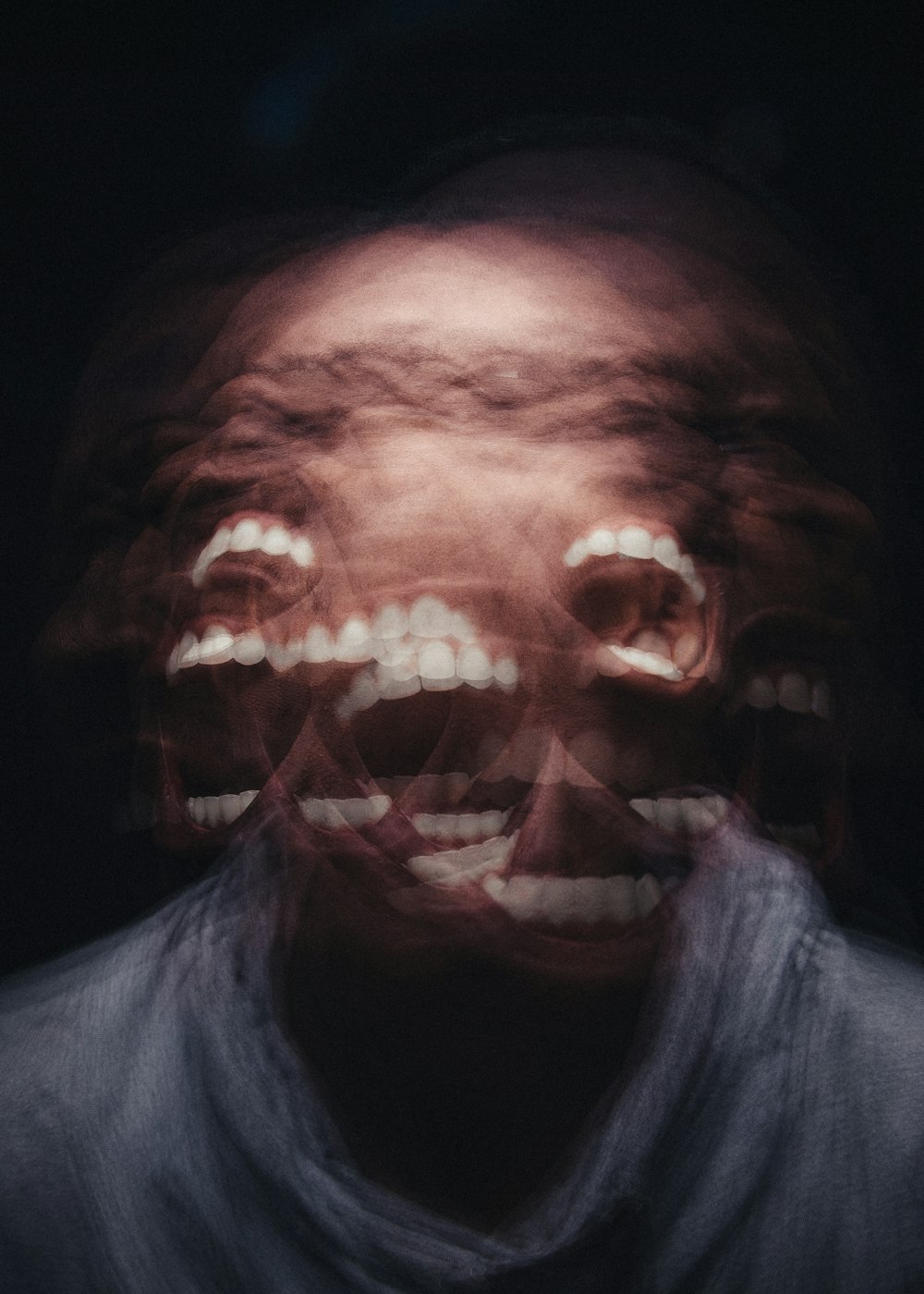 Image of screaming face