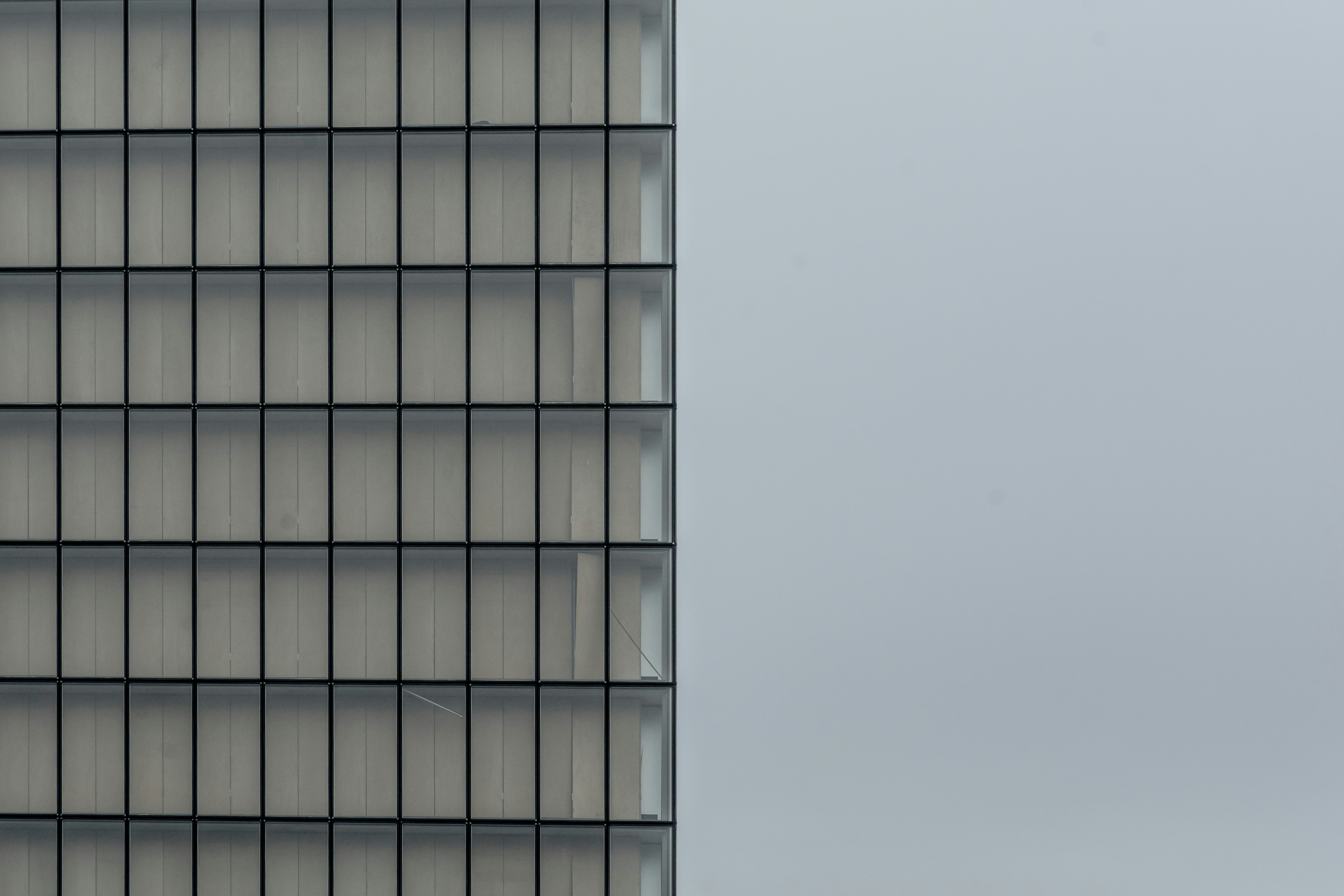 white and black concrete building