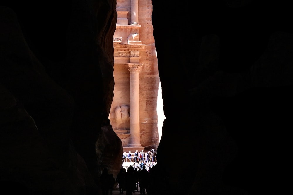 brown rock formation during daytime