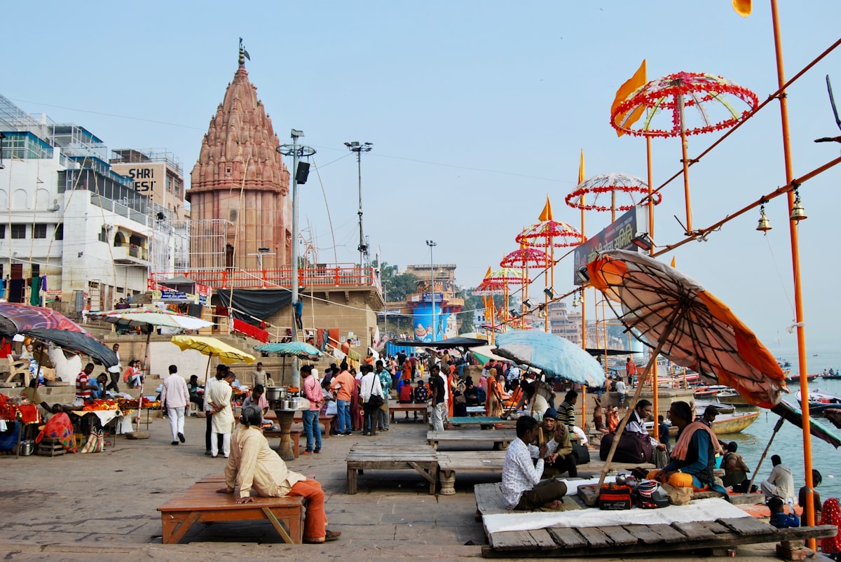 Bengali Tola Varanasi — old haveli architecture in narrow lane