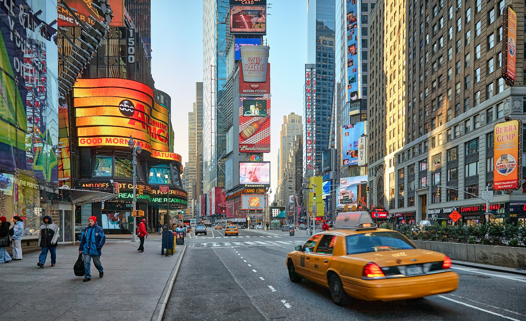 Times Square in New York City, New York, USA (Vidar Nordli-Mathisen via Unsplash)