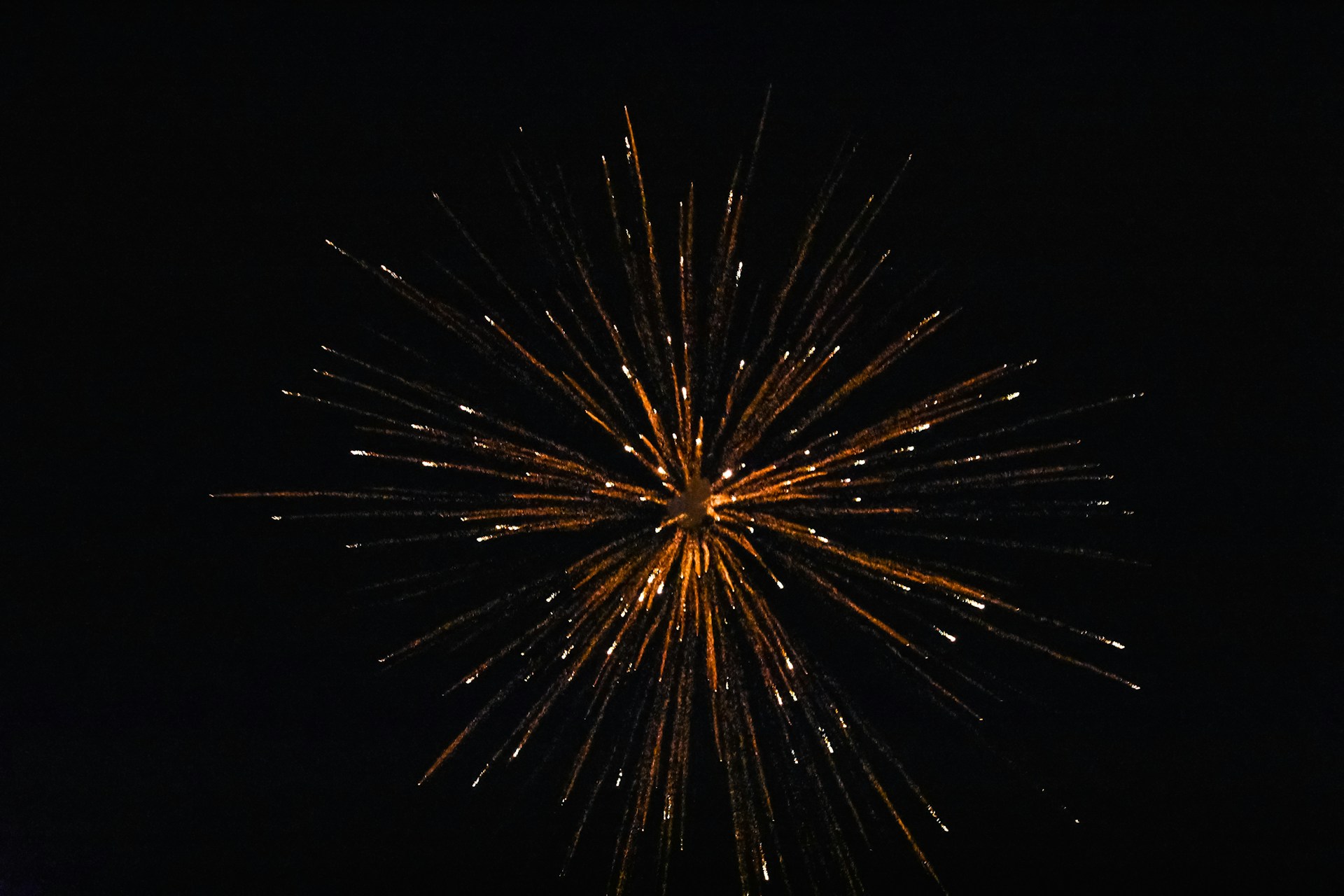 red fireworks in the sky during night time