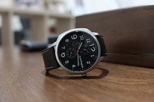 Leather Strap Watch