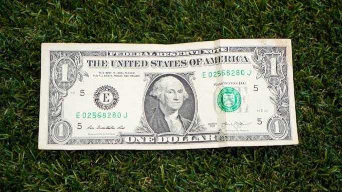 1 us dollar bill