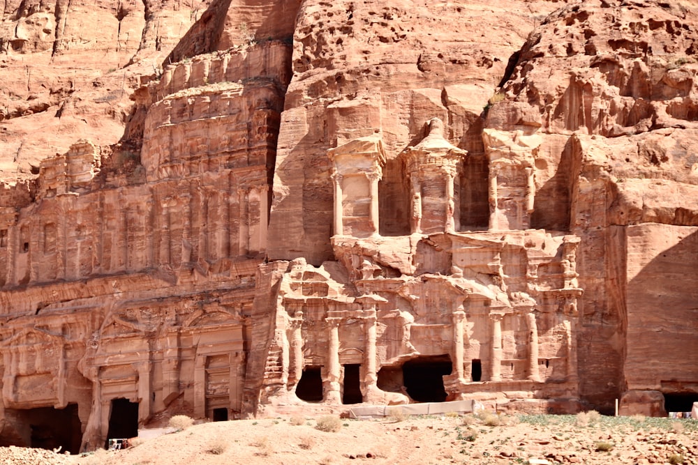 brown rock formation during daytime