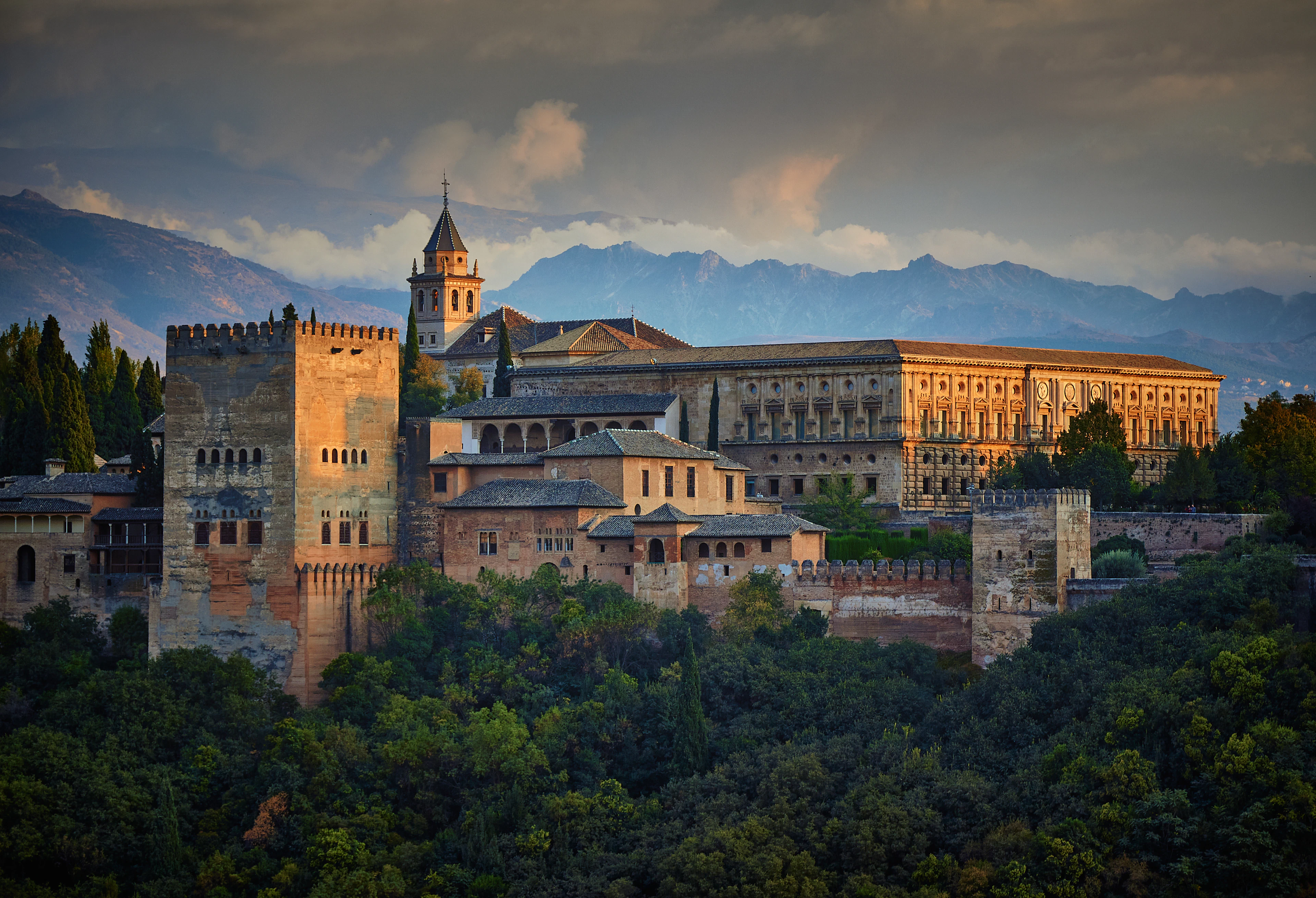 Alhambra hill, Granada