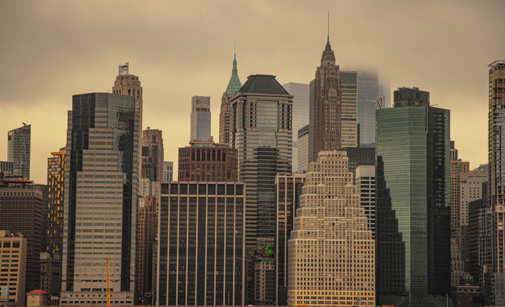 high rise buildings during daytime