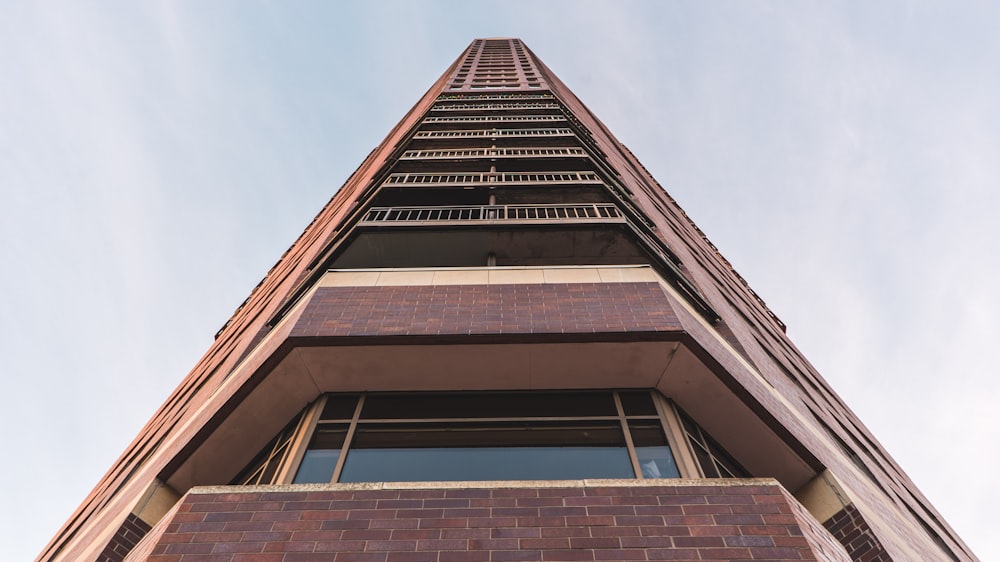 brown concrete building under white sky during daytime