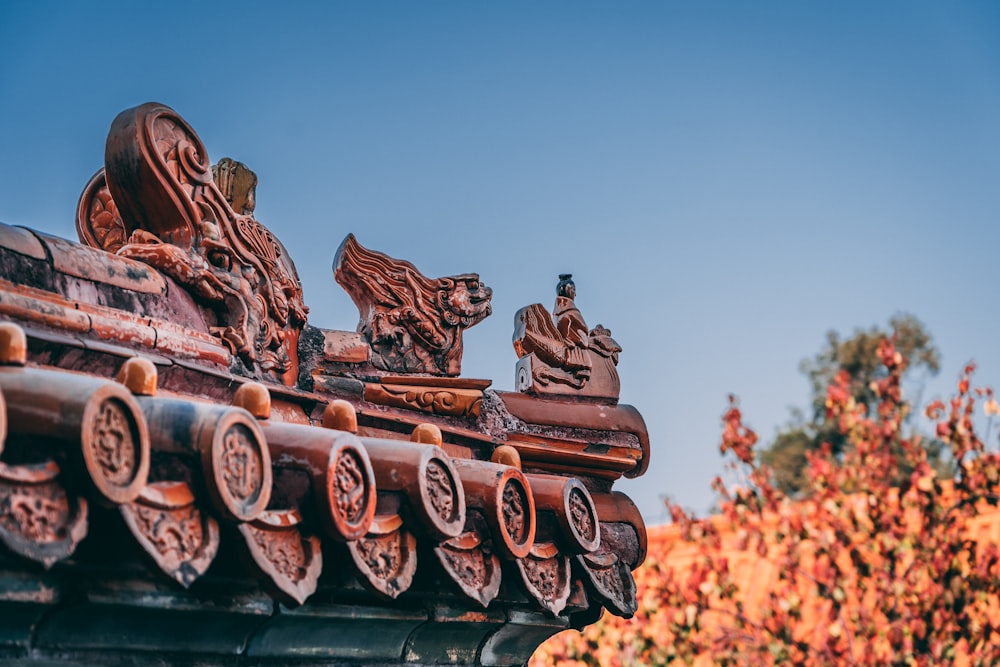 brown roof tiles during daytime