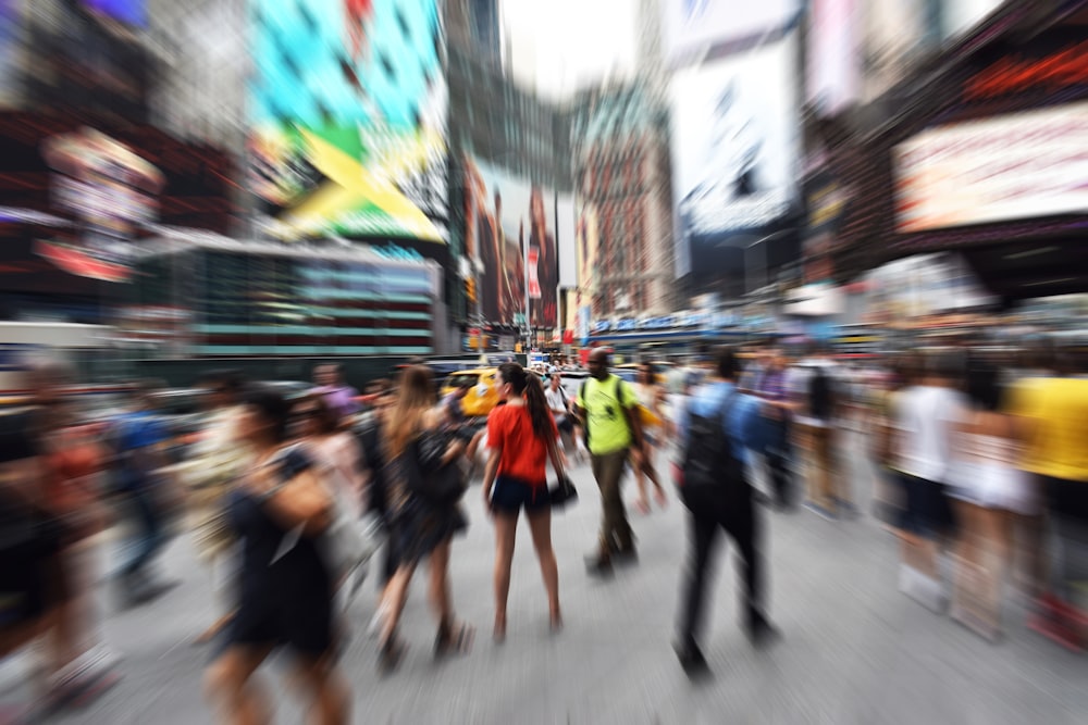 people walking on street during daytime