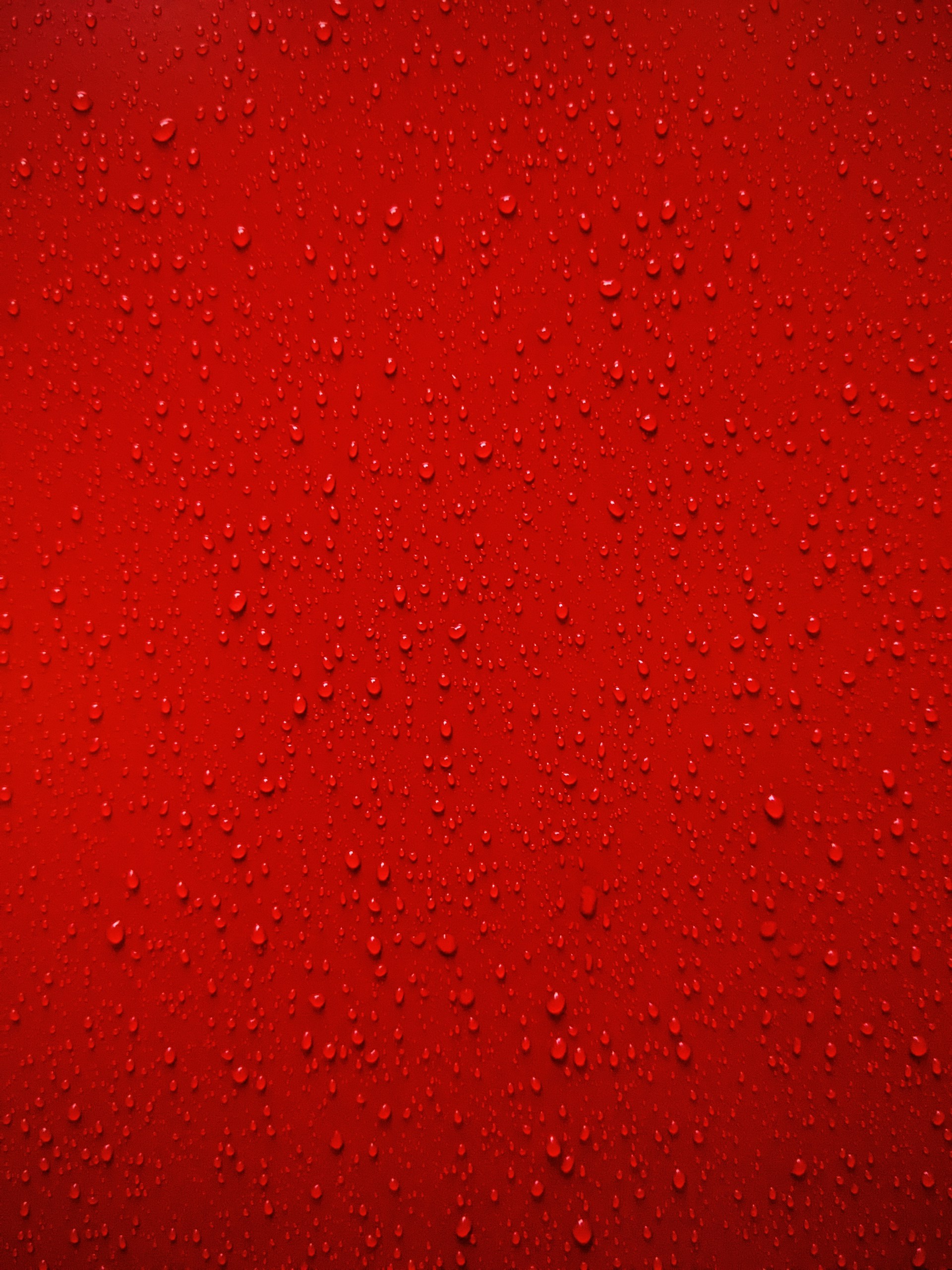 red and white abstract painting