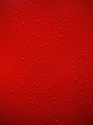 red and white abstract painting