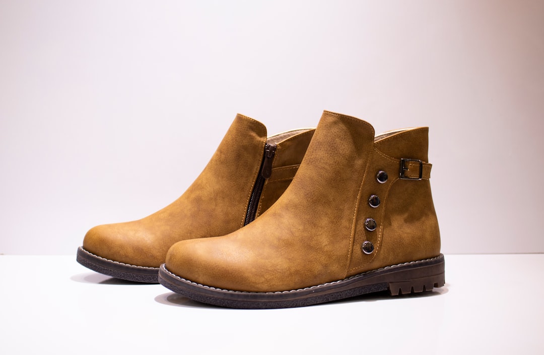 brown leather shoes boots