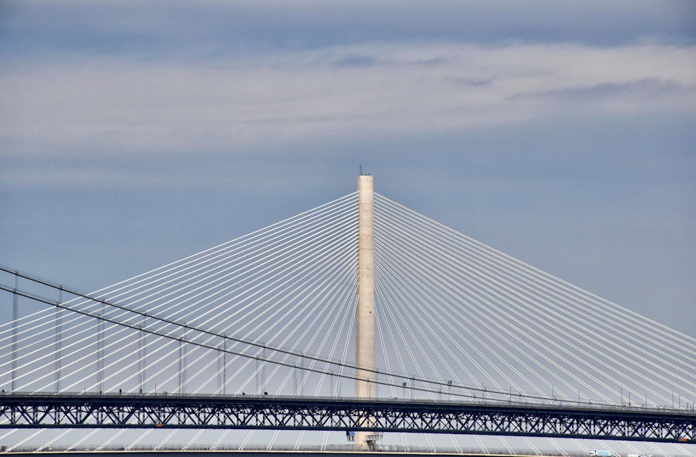 white bridge under blue sky during daytime