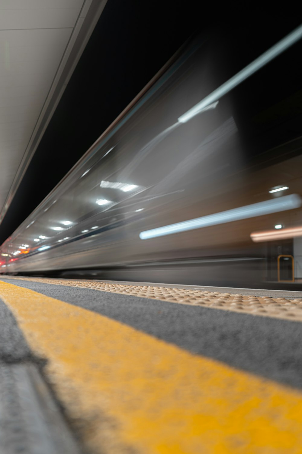 time lapse photography of train