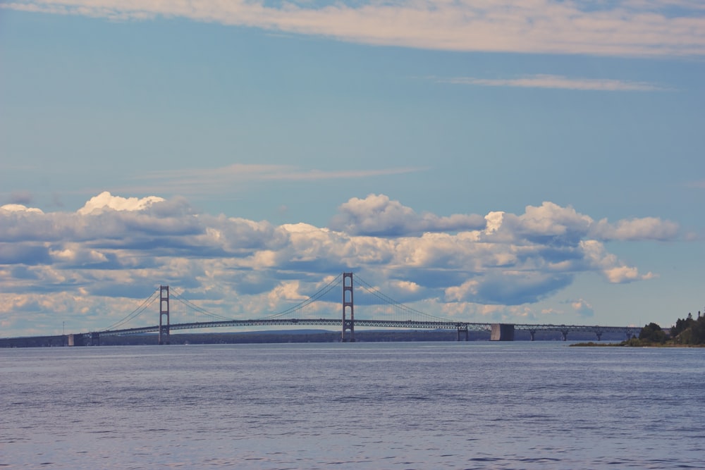 bridge over the sea under blue sky during daytime
