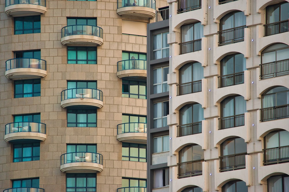 white and green concrete building