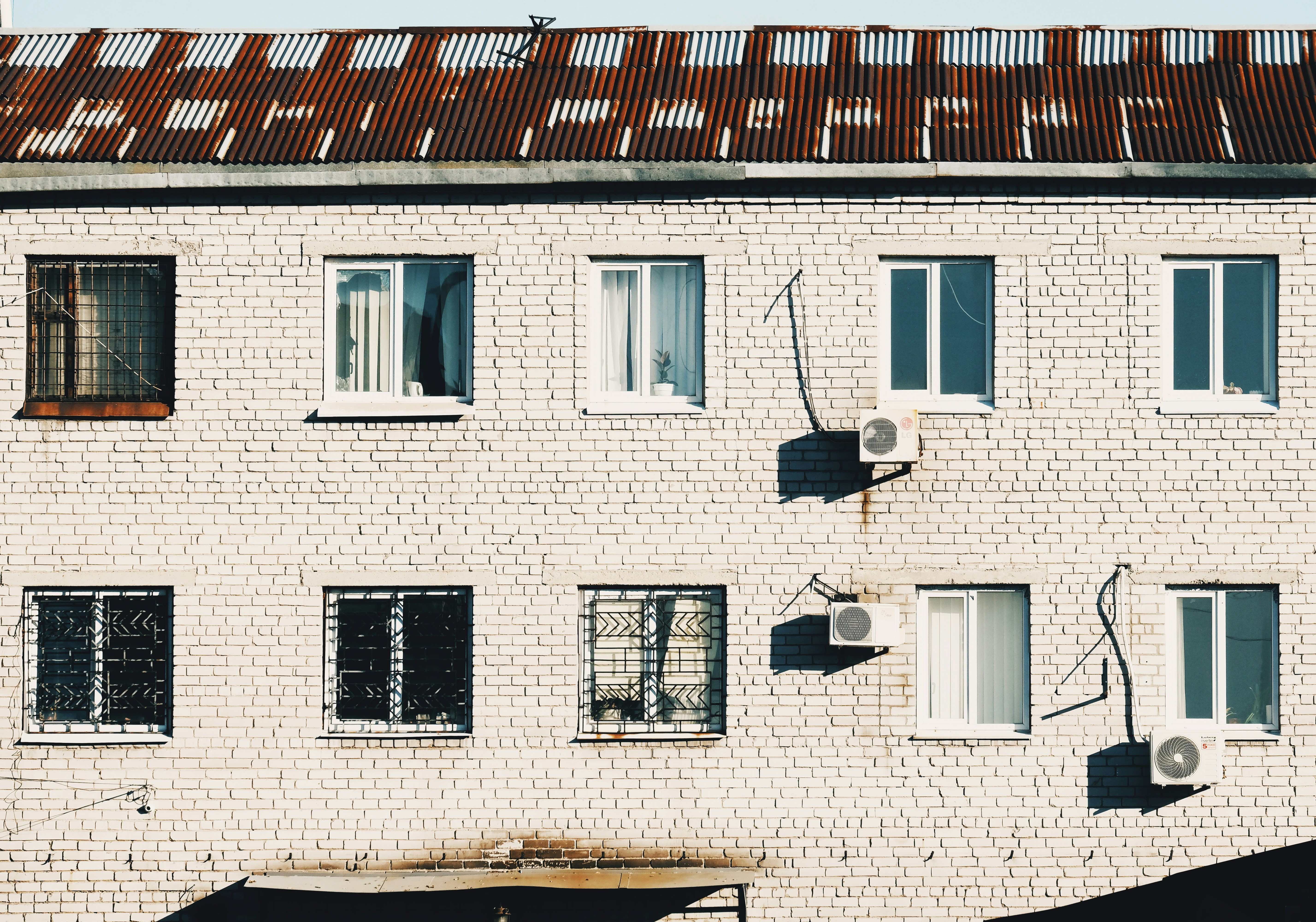 white and brown concrete building