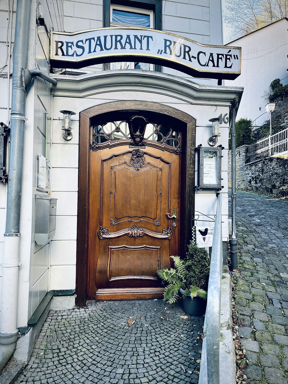 brown wooden door with brown wooden door