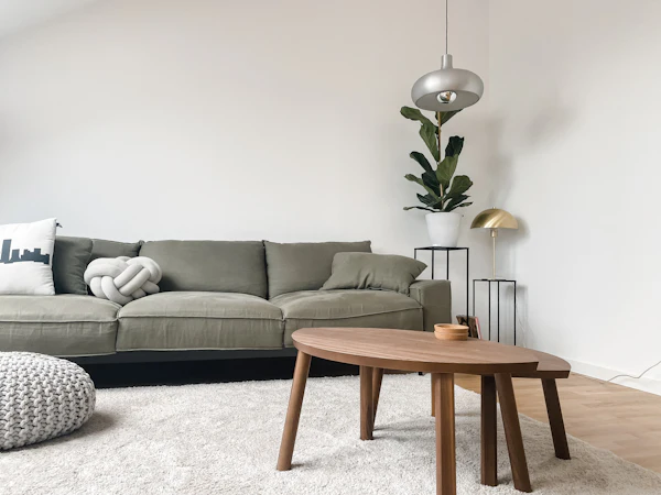 Marble top coffee table