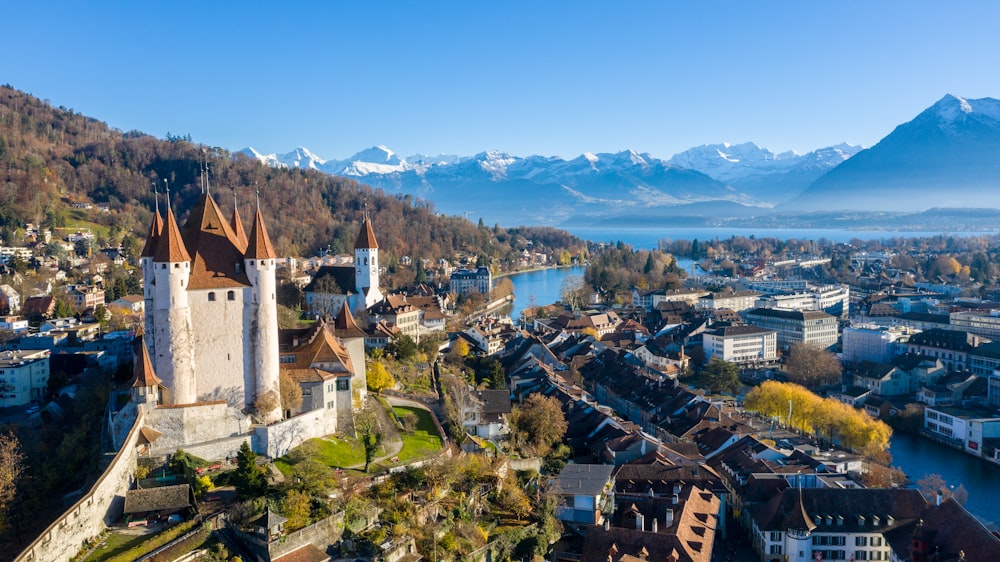 aerial view of city during daytime