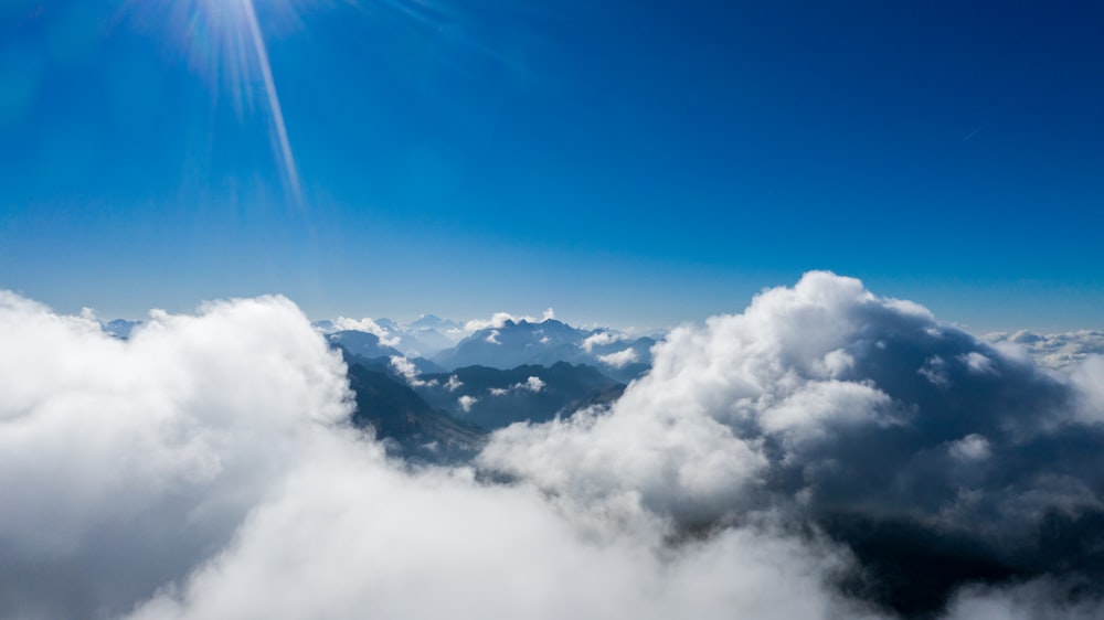 white clouds and blue sky during daytime