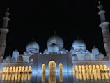 white and black dome building