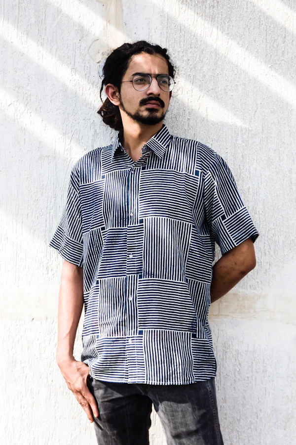 Chemise slim noir