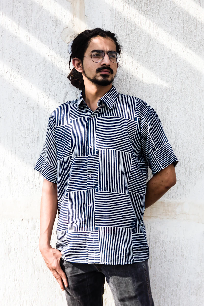 Baroque-Print Silk Shirt