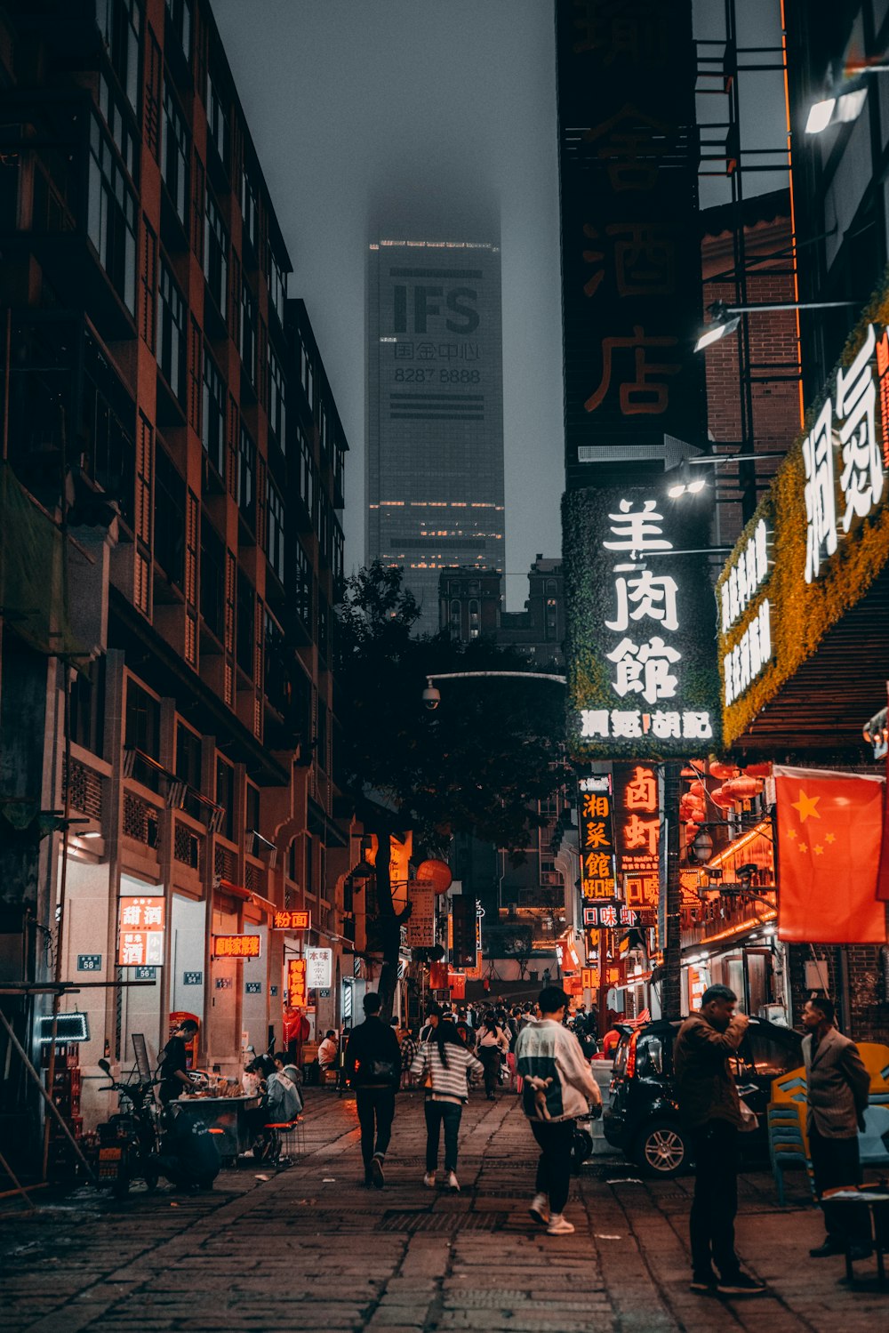 people walking on street during daytime