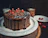 chocolate cake on white ceramic plate