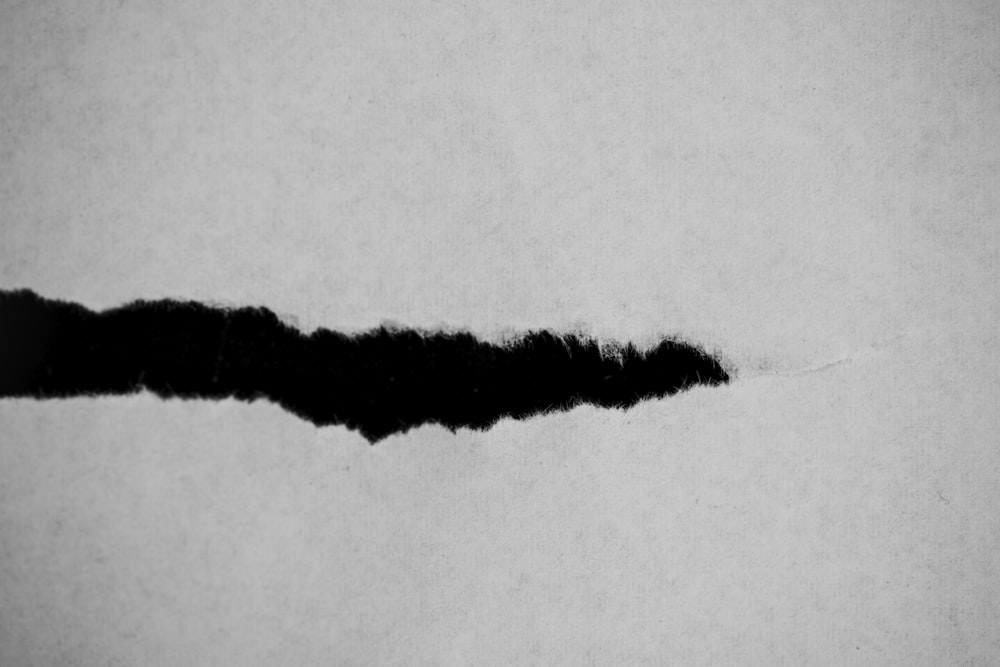 peinture abstraite noir et blanc