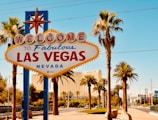 welcome to fabulous las vegas nevada signage