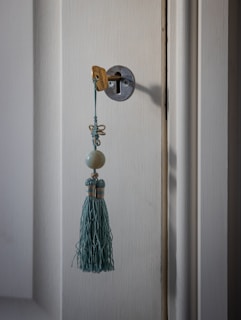 white and gold pendant lamp