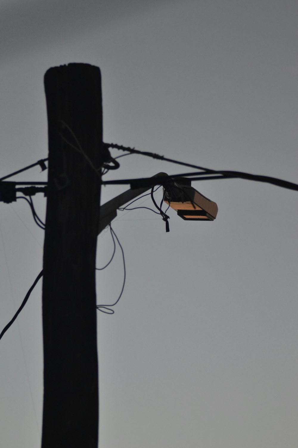 orange and black cable car