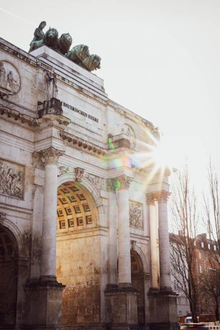 white concrete arch during daytime