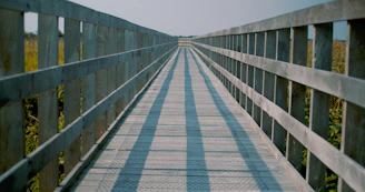 gray concrete bridge under gray sky