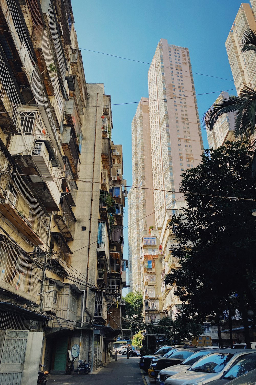 white concrete building near green trees during daytime