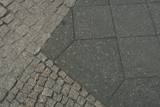 gray and black concrete floor