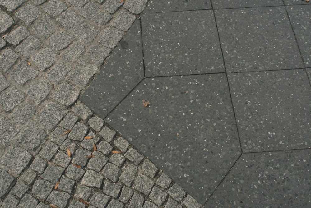 gray and black concrete floor