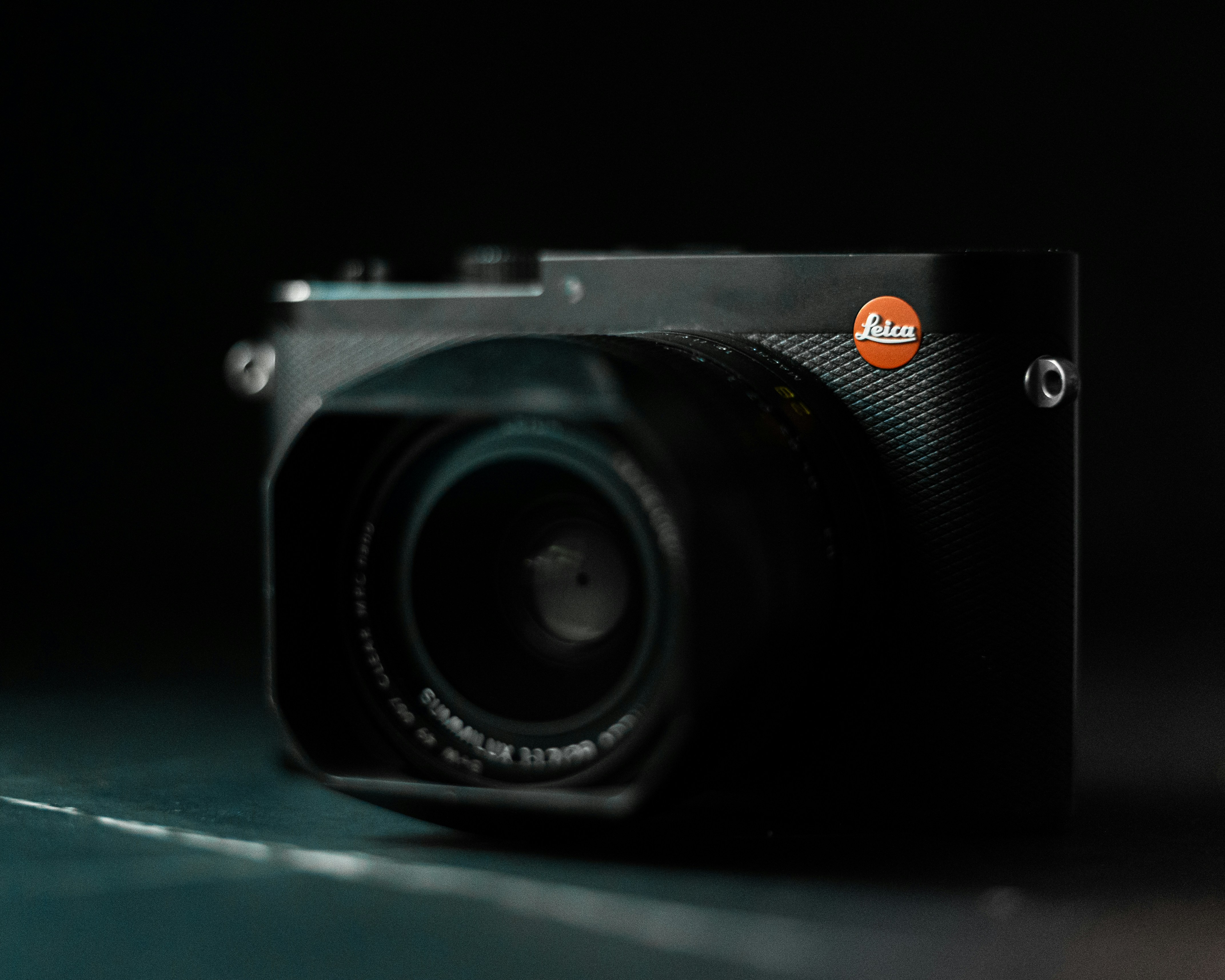 Leica camera in the dark