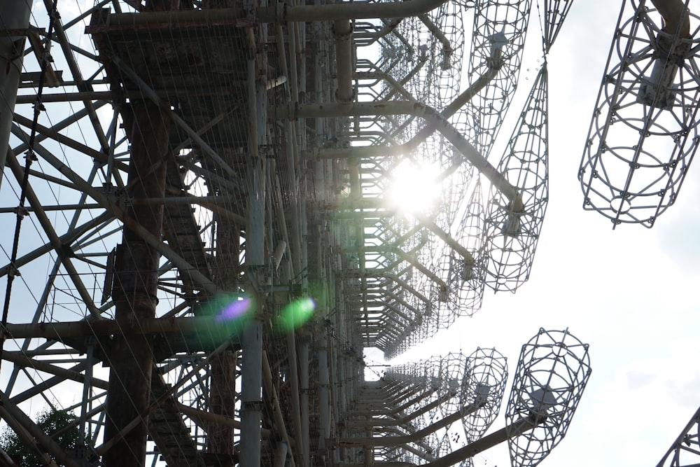 brown metal tower during daytime