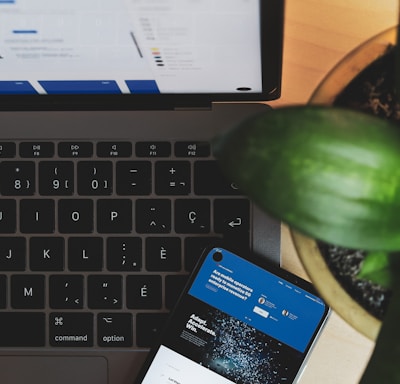 blue and white visa card on black and gray laptop computer