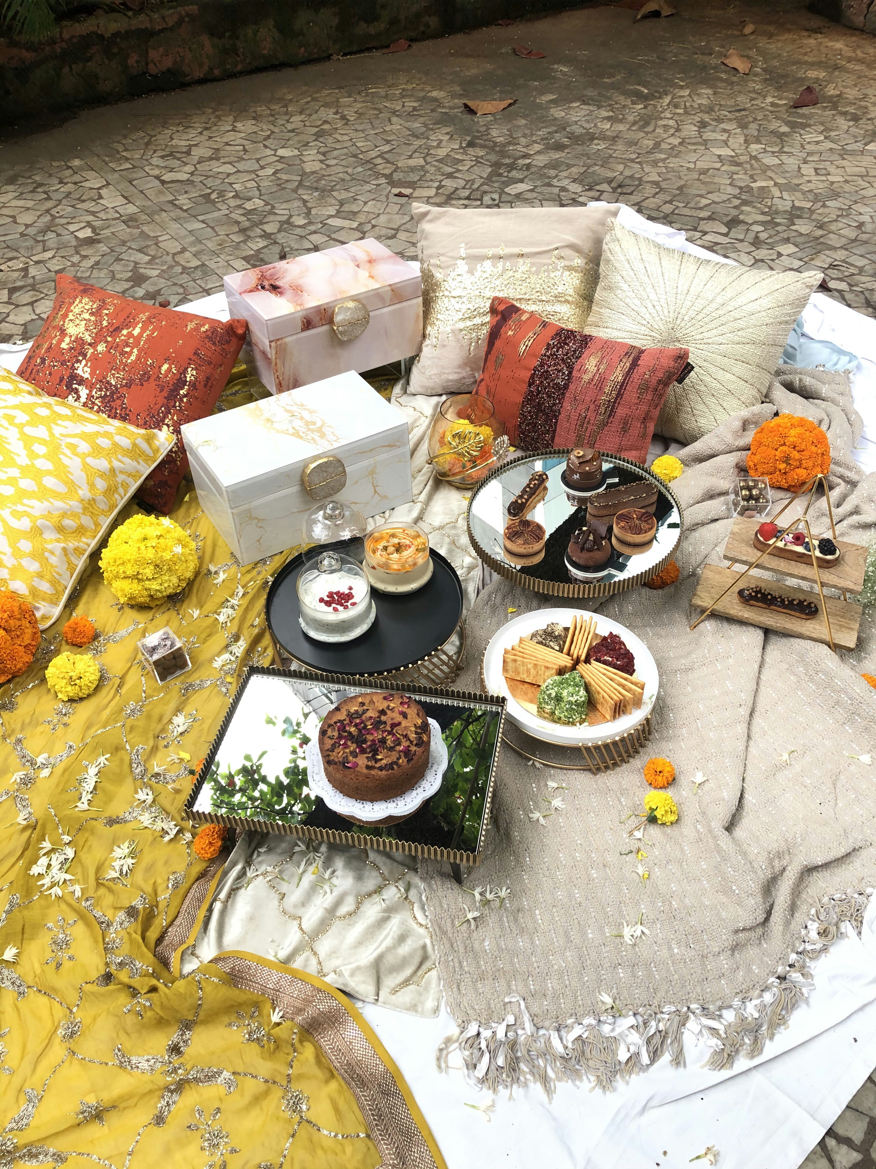 assorted food on white ceramic plate