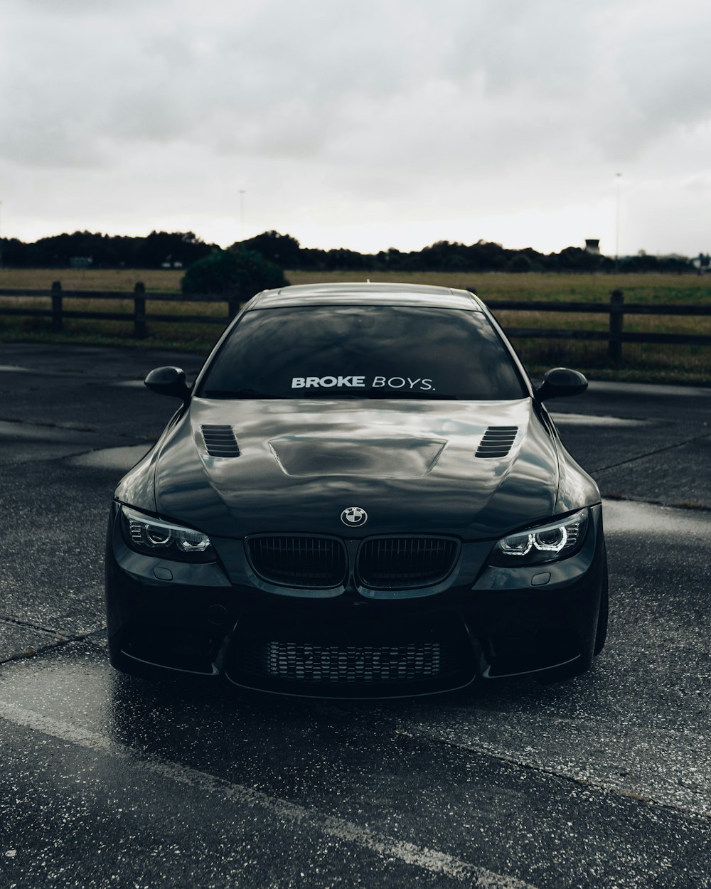 black bmw m 3 on road during daytime