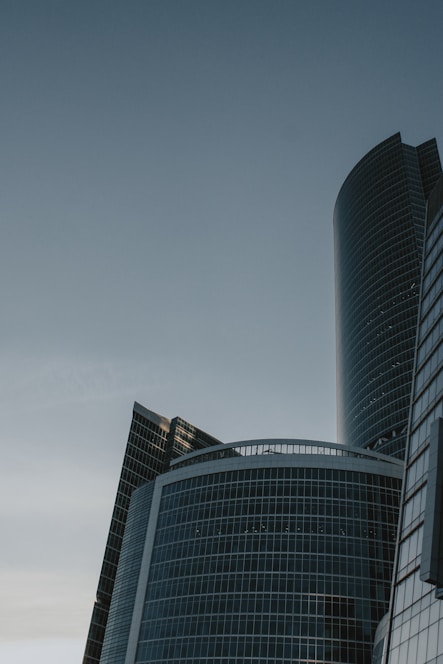gray concrete building under gray sky
