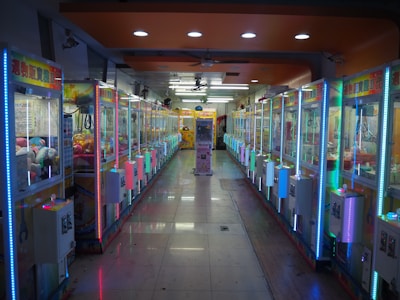 Pet store interior