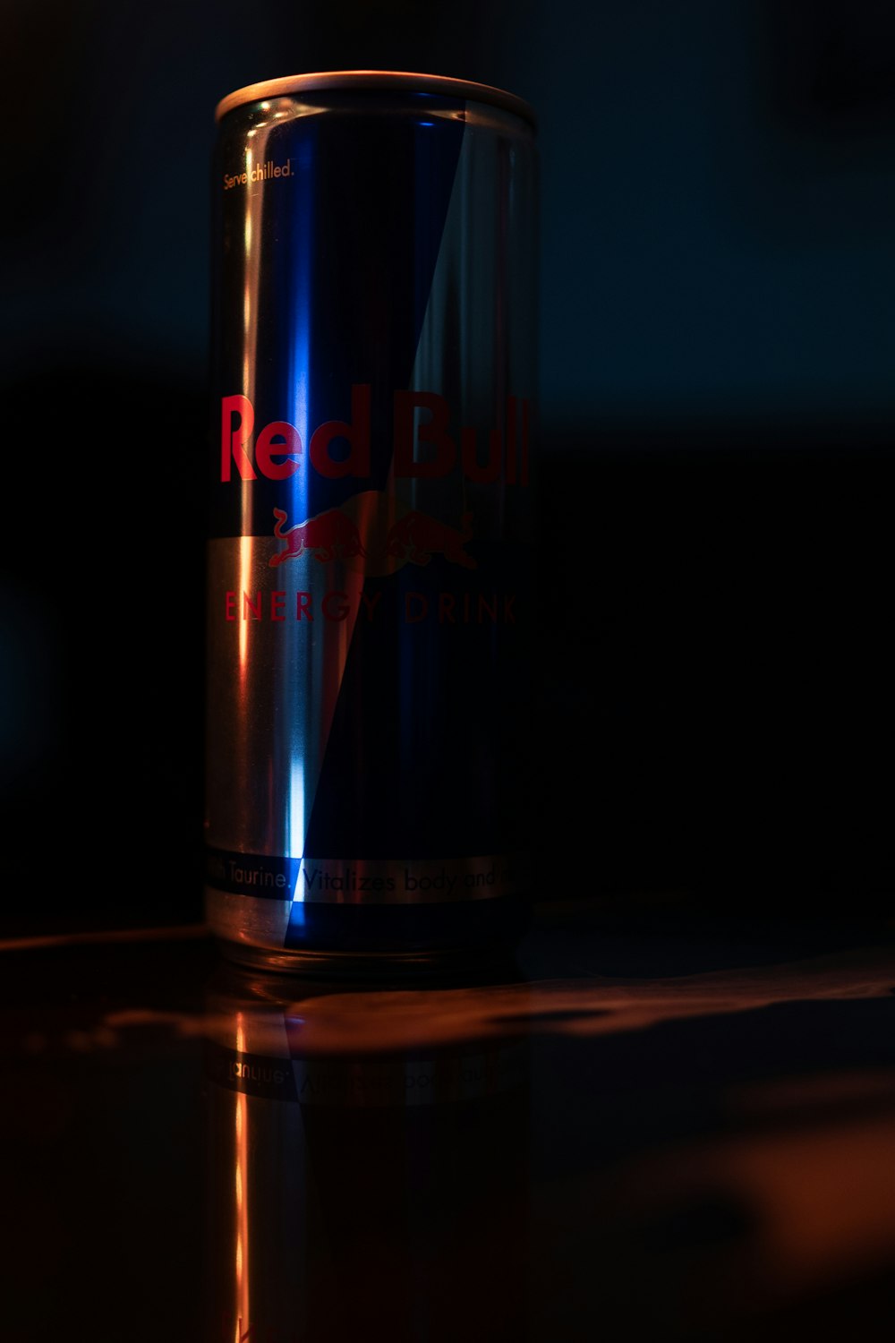 red bull energy drink can